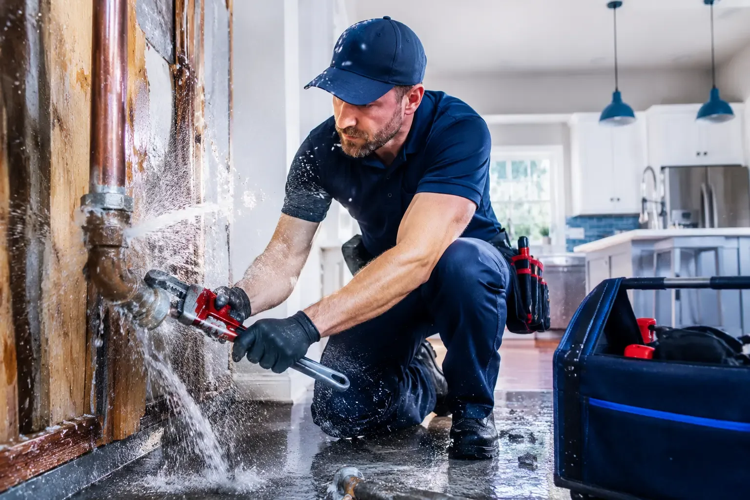 Local emergency pipe repair professionals in Battletown, KY